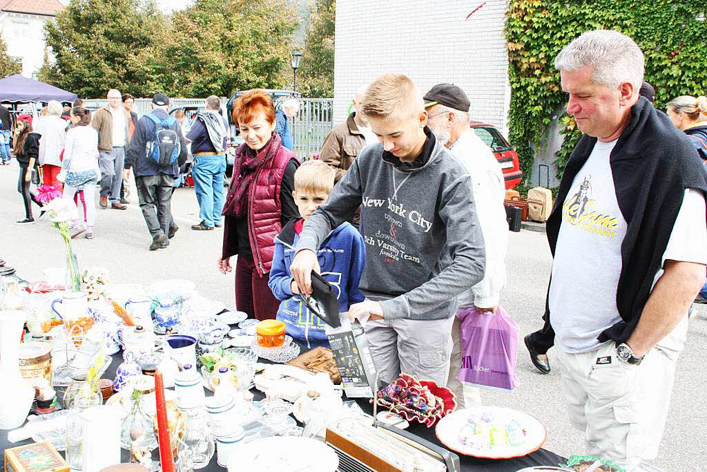 Impressionen vom verkaufsoffenen Sonntag mit Flohmarkt in Wehr.