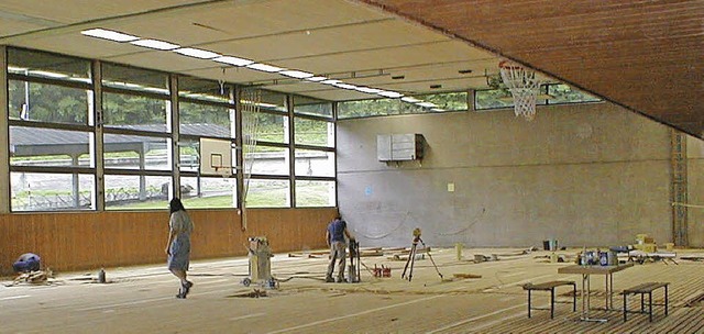 Fr die Sanierung der Buchenbrandhalle...Moser mit der Planung beauftragt.       | Foto: ZVG