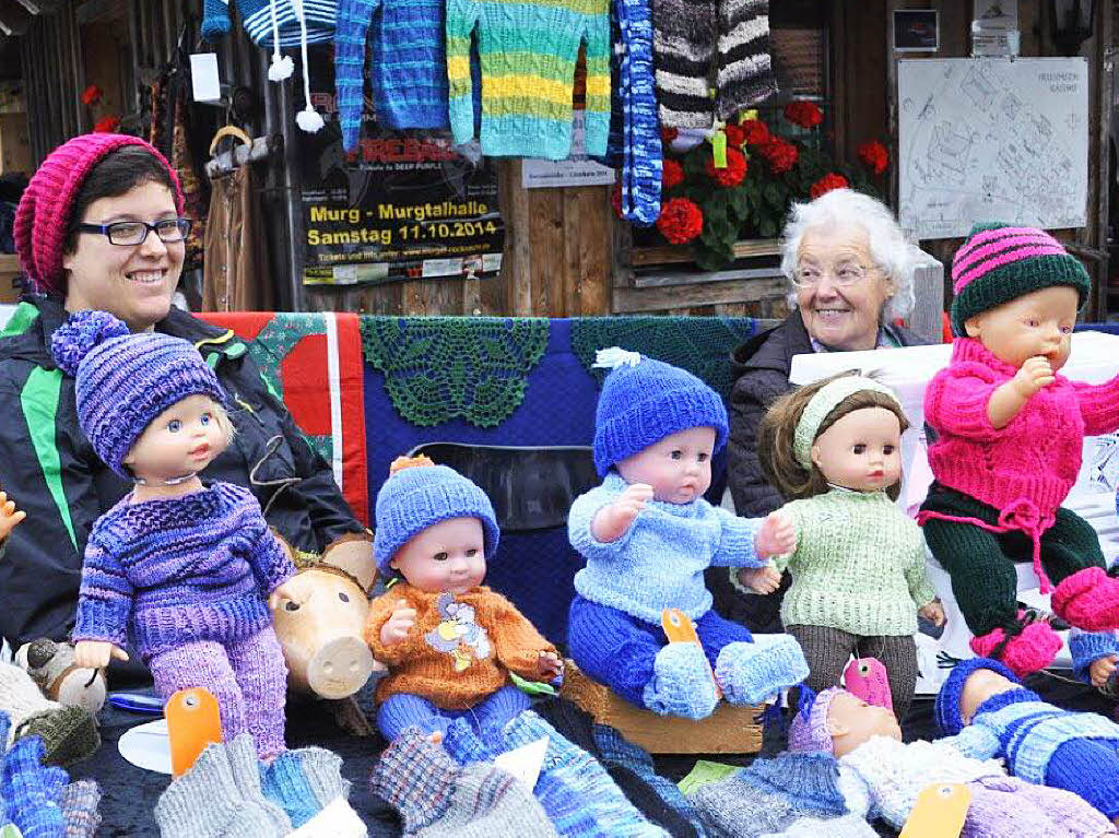 Bunt und vielfltig war das Angebot beim Erntemarkt auf dem Klausenhof.