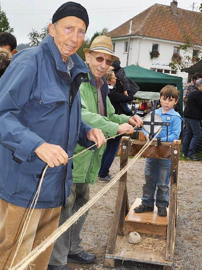 Bunt und vielfltig war das Angebot beim Erntemarkt auf dem Klausenhof.