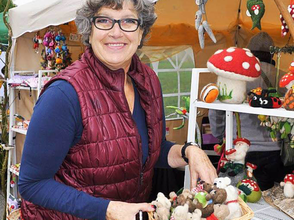 Bunt und vielfltig war das Angebot beim Erntemarkt auf dem Klausenhof.