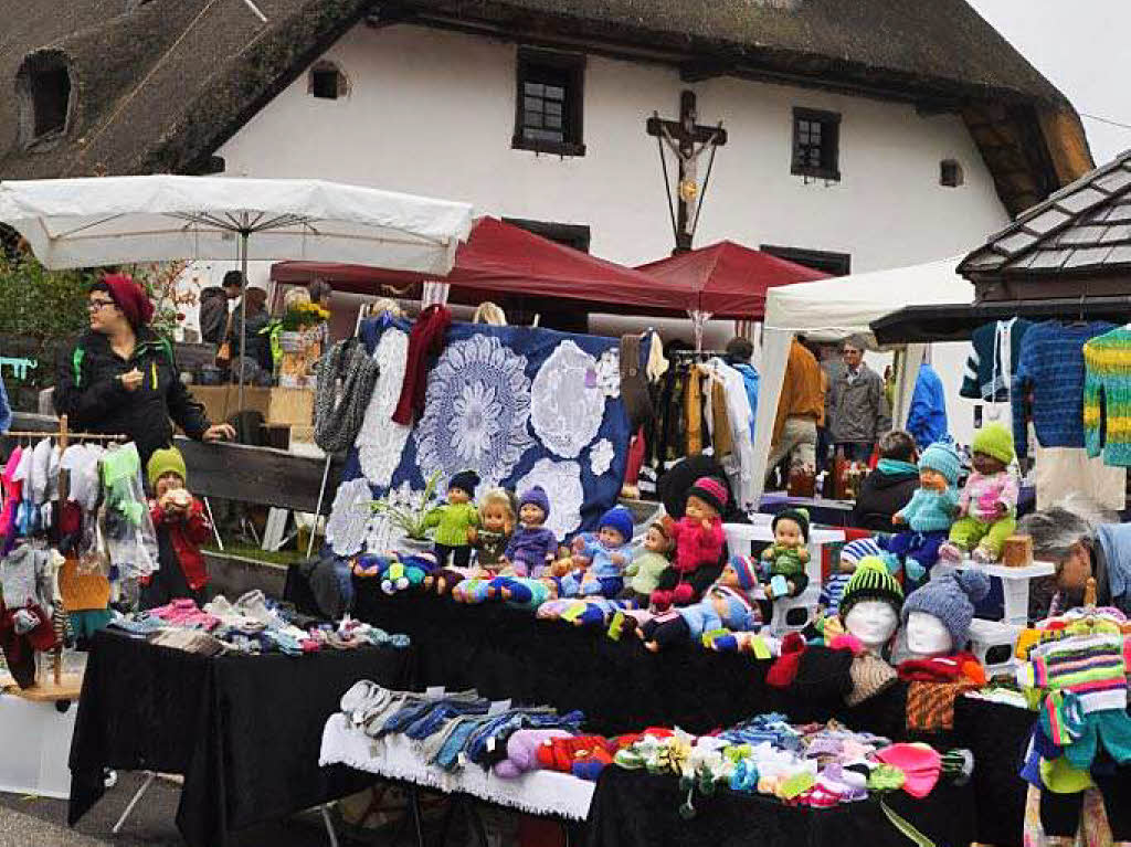 Bunt und vielfltig war das Angebot beim Erntemarkt auf dem Klausenhof.