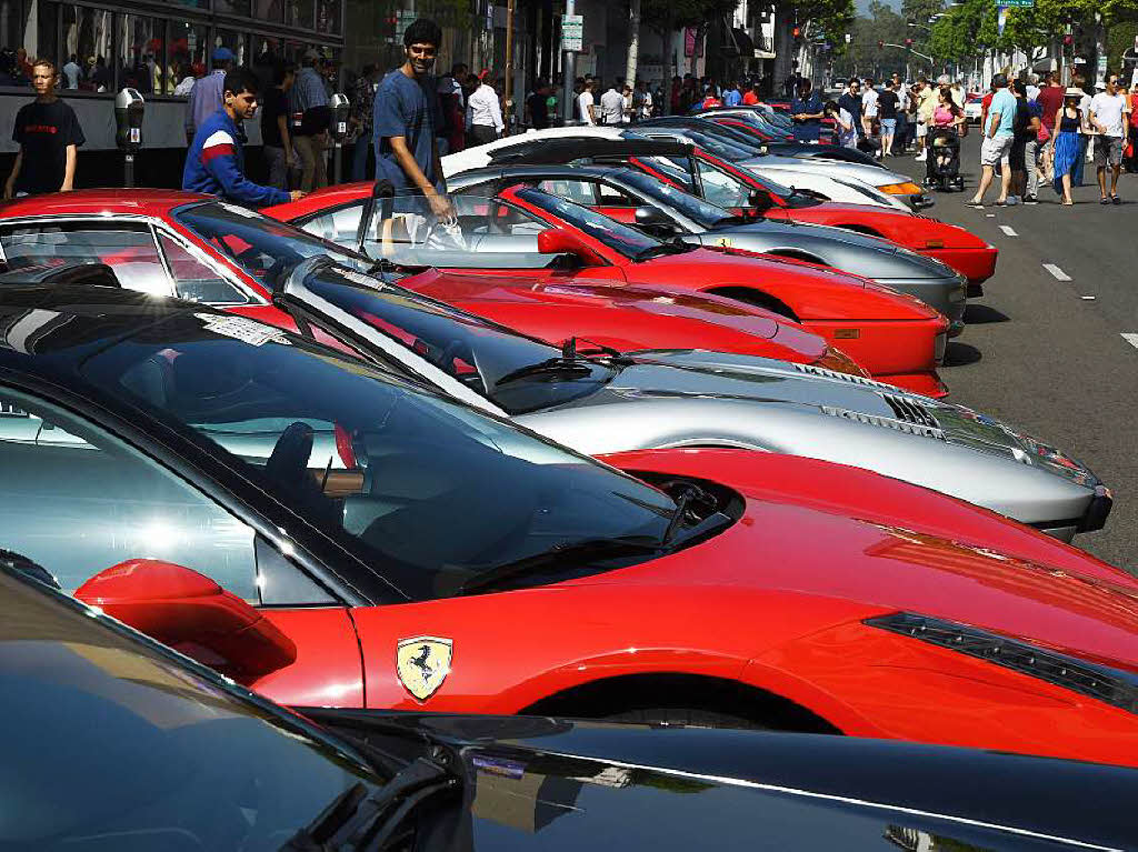 60 Jahre Ferrari in den USA. 60 Jahre Ferrari in den USA.