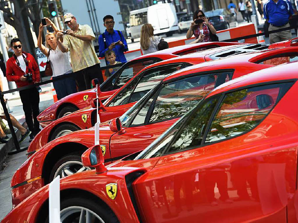 60 Jahre Ferrari in den USA. 60 Jahre Ferrari in den USA.