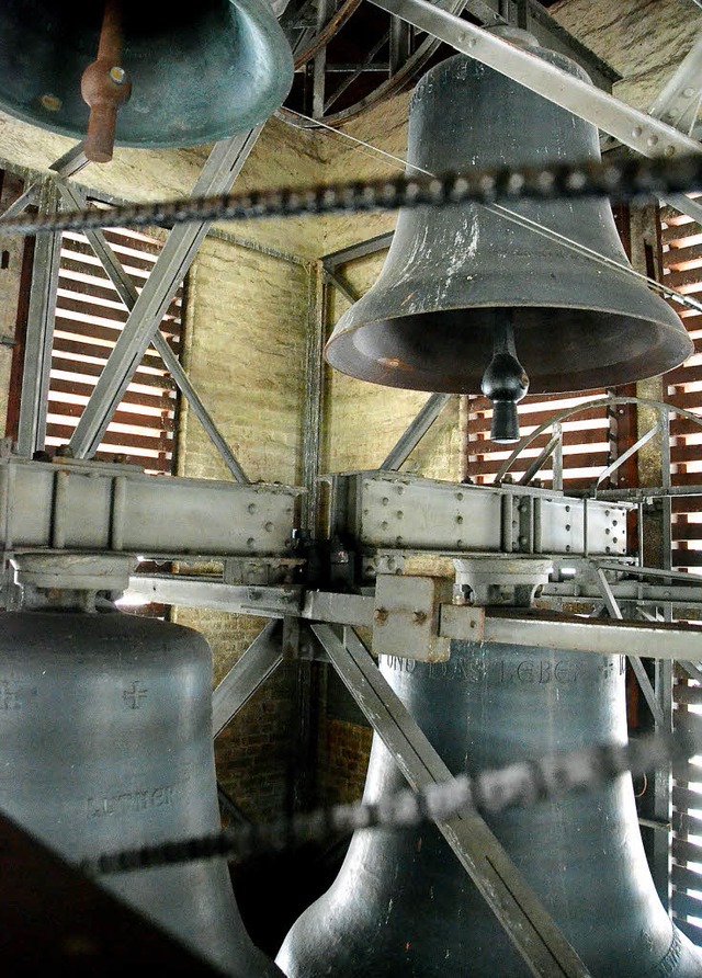 Luten fr den Frieden: die Glocken der Christuskirche  | Foto: Peter Gerigk