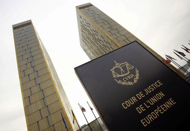 Der Europische Gerichtshof  | Foto: dpa