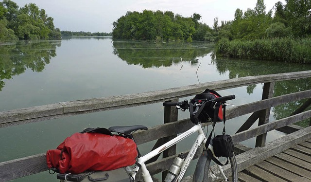 Pause am Wasser: So viel Zeit muss sein.   | Foto: Dirk Sattelberger