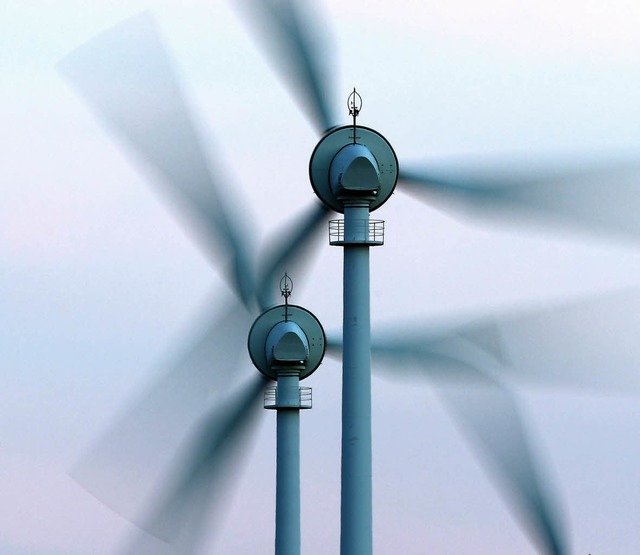 Mglichst mit eigener Windkraft und he...l Ebringen zum Klimaschutz beitragen.   | Foto: dpa/BZ
