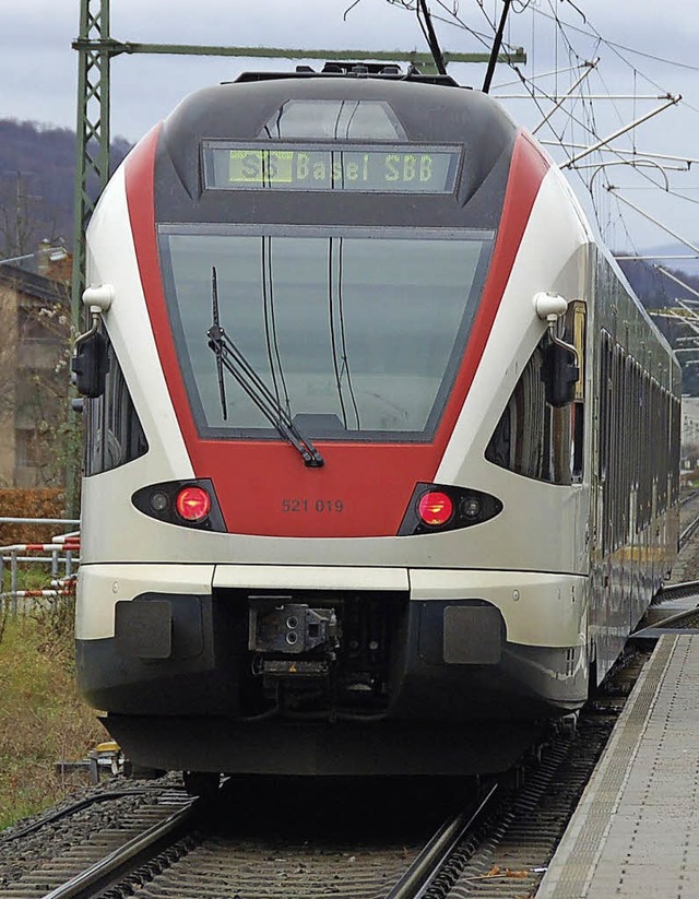 Die S-Bahn knnte bald hufiger fahren   | Foto: Nikolaus Trenz