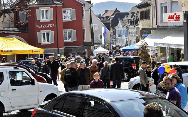 Zahlreiche Besucher werden am Sonntag in der Innenstadt von Mllheim erwartet.   | Foto: mps(2)