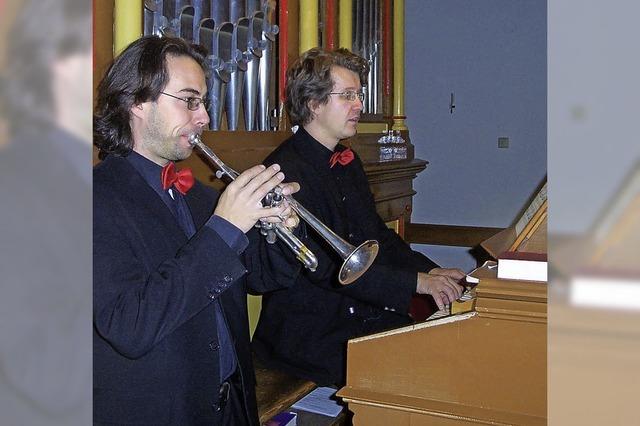 Ein Konzert fr Orgel und Trompete