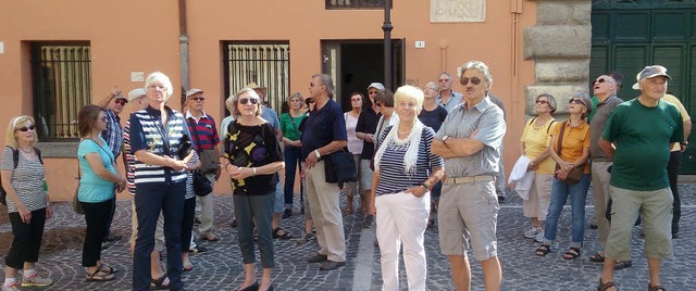 Schmucke Palazzi und sonniges Wetter: ...ie italienische Partnerstadt Nettuno.   | Foto: Martina Meyer