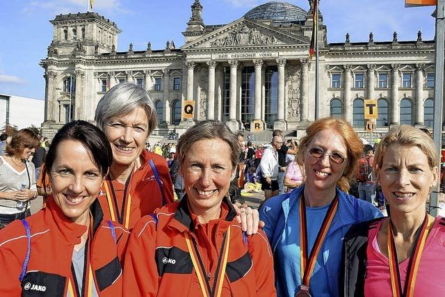 Für den Berlin-Marathon monatelang trainiert