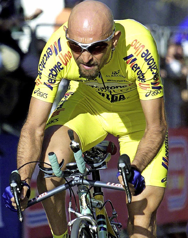Marco Pantanis Giro-Ausstieg von 1999 wird von Staatsanwlten untersucht.   | Foto: dpa