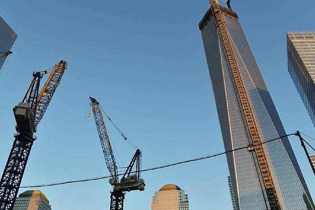Das neue World Trade Center steht kurz vor der Fertigstellung