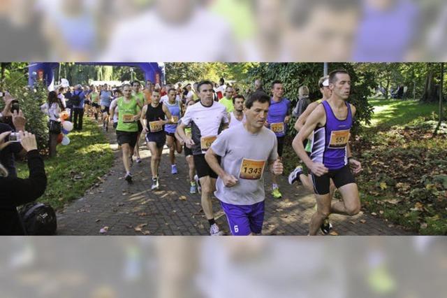 Herbstlauf bei Sommertemperaturen