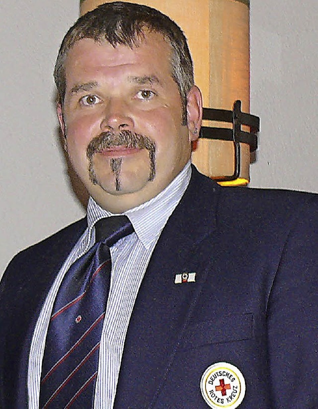 <Text> Markus Knig aus Feldberg ist f...RK-Ortsvereins  geehrt worden. </Text>  | Foto: Ute Aschendorf