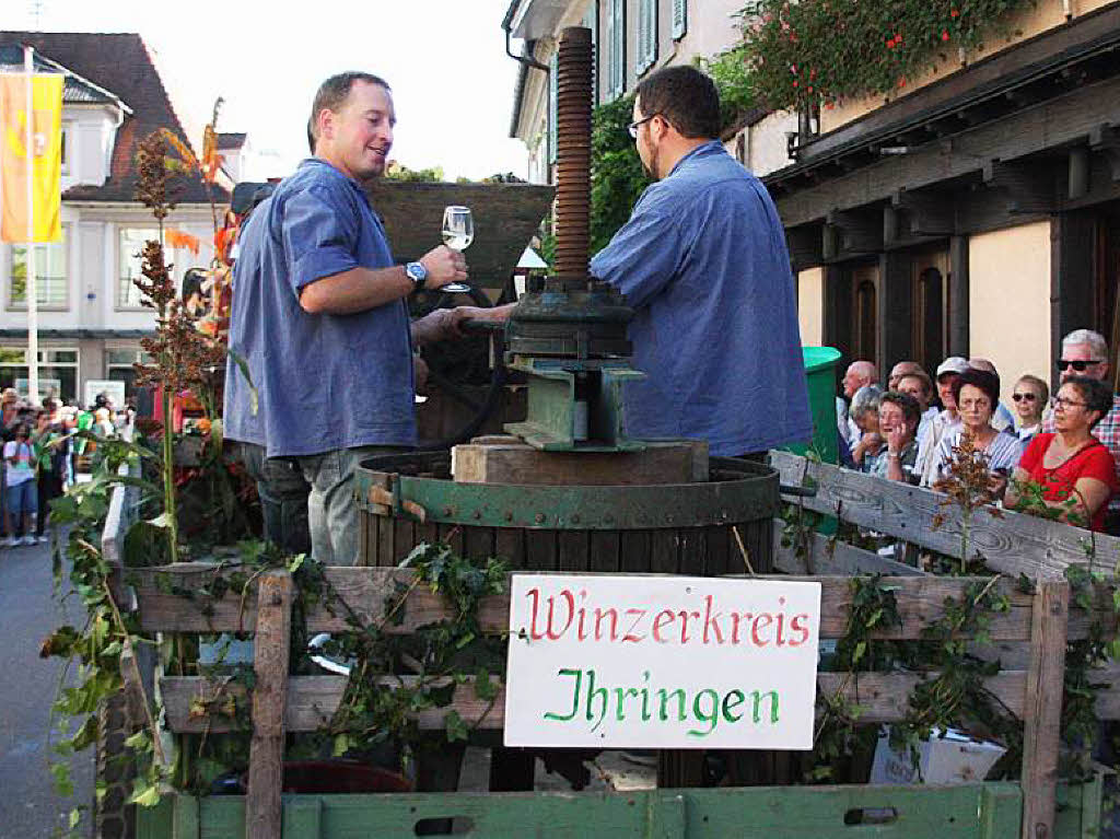 Impressionen vom Ihringer Herbstausklang