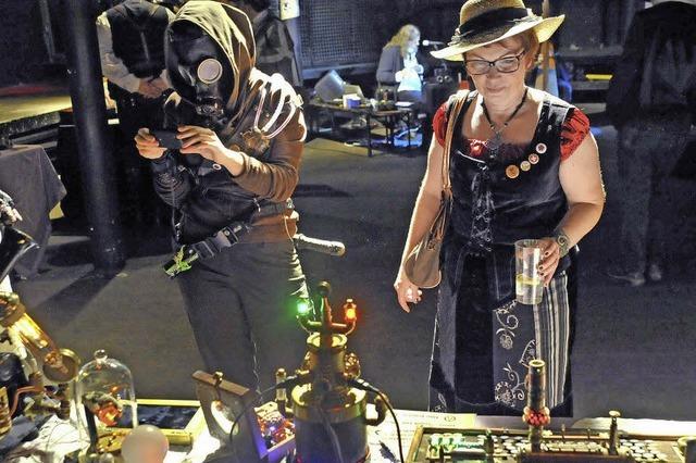 Steampunk-Convention im Freiburger Crash