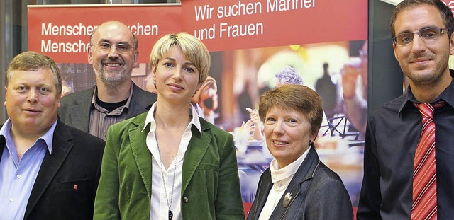 Suchen Ehrenamtliche fr die gesetzlic...er, Margarethe Basler und Marc Brunner  | Foto: Frank Linke