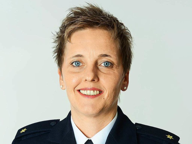 Kathrin Mutter, erste Revierleiterin im Bereich des Polizeiprsidiums Freiburg  | Foto: zVg