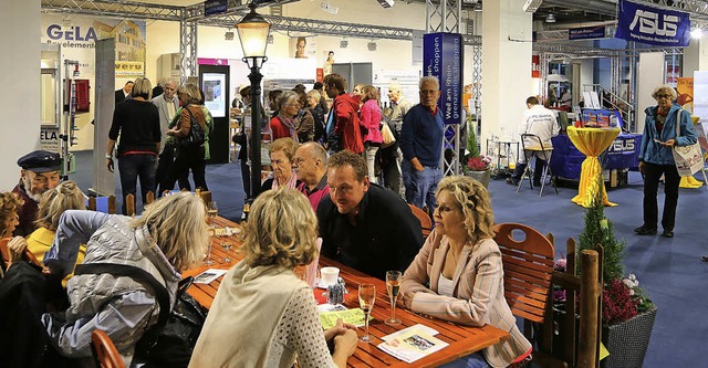 Andrang am Weiler Stand erhofft sich d...mstag auf der Basler Herbstwarenmesse.  | Foto: WWT