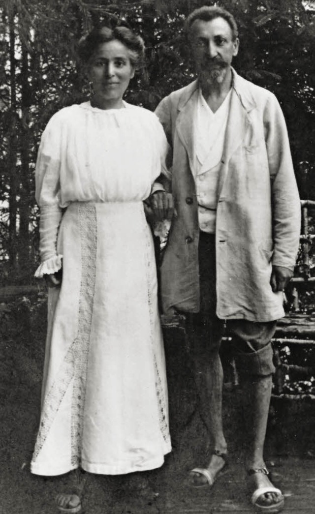 Albert Weill mit Ehefrau Emma, die Eltern von Kurt Weill.  | Foto: Privat