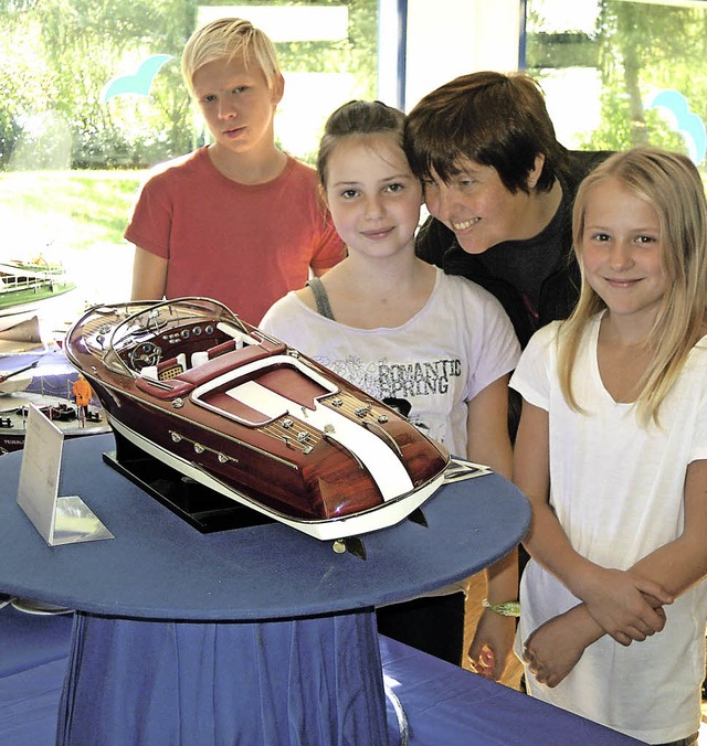 Bei der Ausstellung des MSV Klosterwei...einen und groen Gsten viel geboten.   | Foto: Jutta Rogge