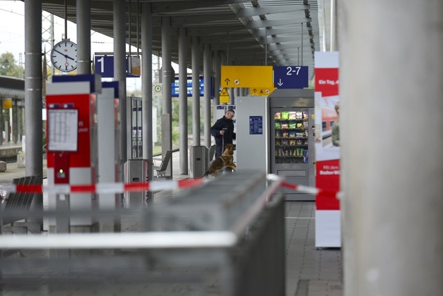 Im Freiburger Hauptbahnhof suchte eine... aus Offenburg die Schliefcher ab...  | Foto: Ingo Schneider