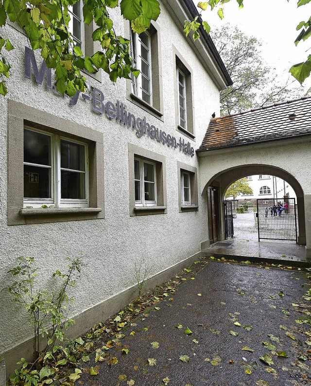 Die Halle ist mittags bald fr junge Esser reserviert.   | Foto: Ingo Schneider