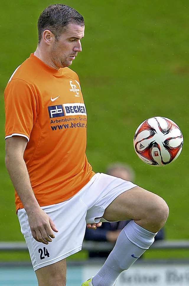 Fehlt dem FC Denzlingen wegen einer Schulterverletzung: Michael Maier   | Foto: Patrick Seeger