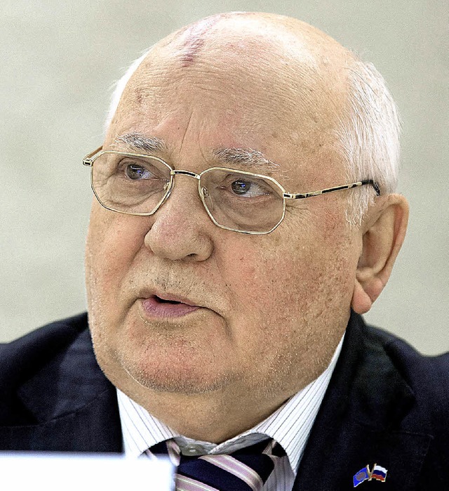 Michail Gorbatschow   | Foto: dpa