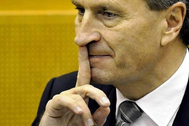 Oettinger: 