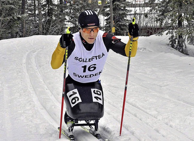 Martin Fleig ist mehrfacher deutscher ... im Biathlon und Langlauf im Sitzski.   | Foto: PR