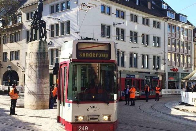 Freiburger Bertoldsbrunnen: Die Grobaustelle ist weg