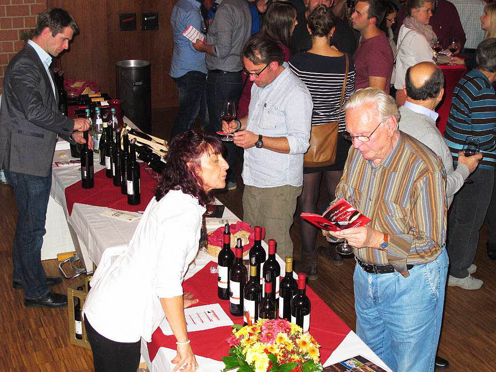 Die Markgrfler Rotweinnacht  ist mittlerweile ein fester Termin im Herbst fr Weinfreunde aus Nah und Fern.