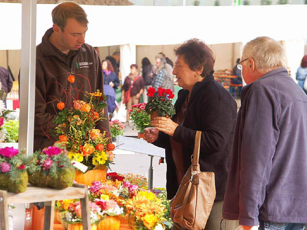 Impressionen vom Bauernmarkt in Minseln