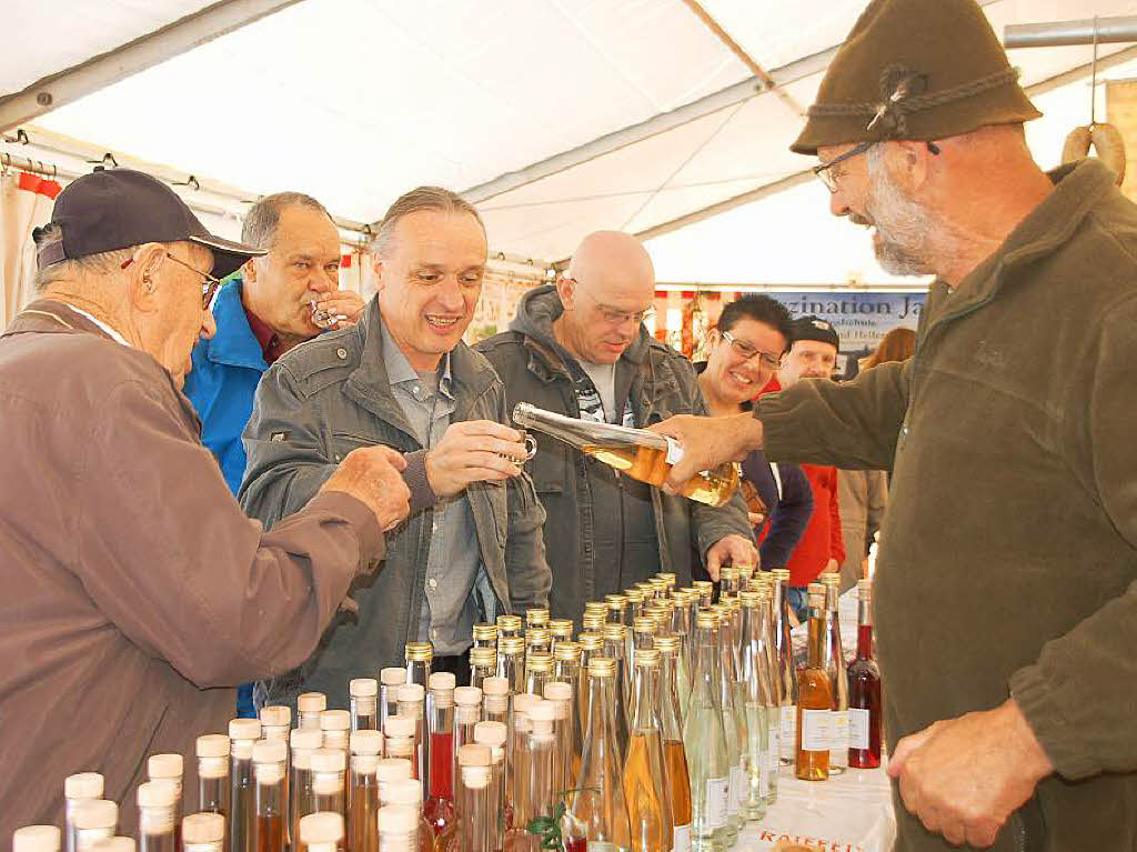 Impressionen vom Bauernmarkt in Minseln