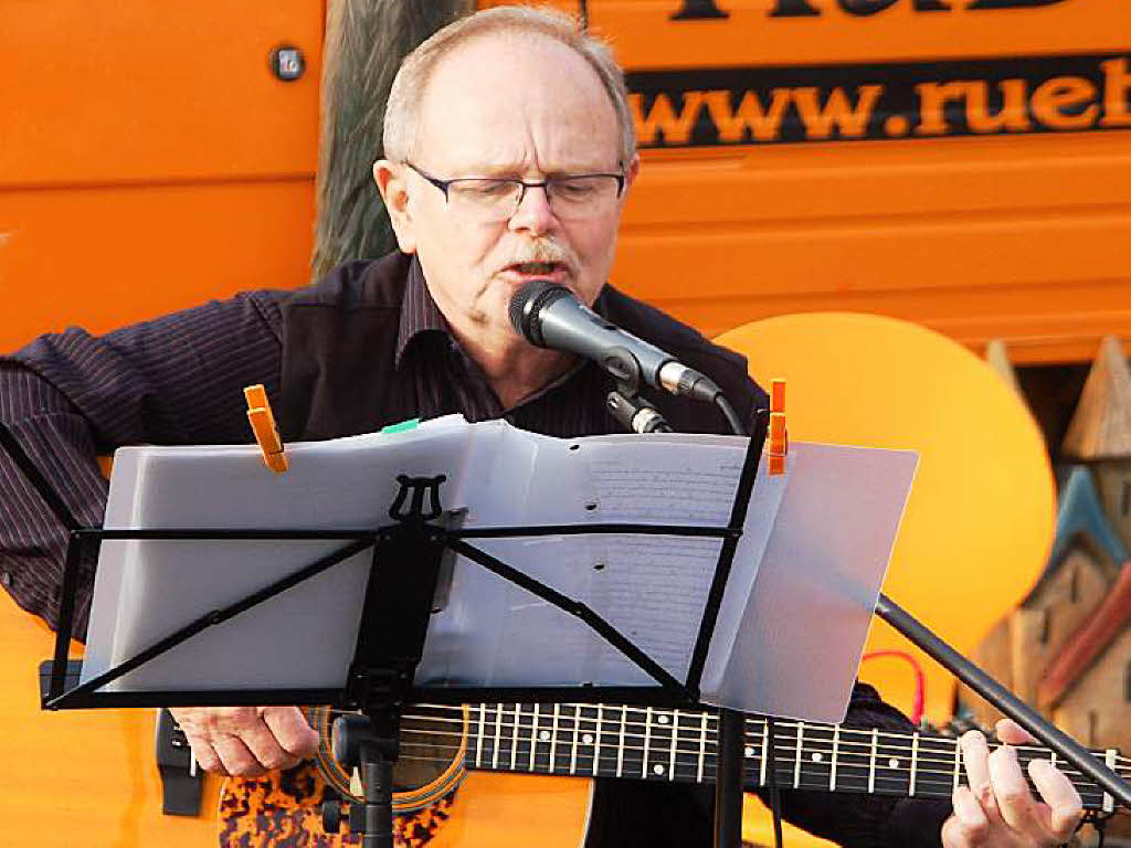 Manfred Meister hatte eine Dinkelberg-Hymne komponiert.