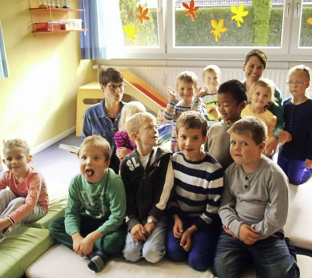 Viel Spa hatten die Kinder beim Frede...lwanger Landfrauen eingeladen hatten.   | Foto: Cornelia Selz