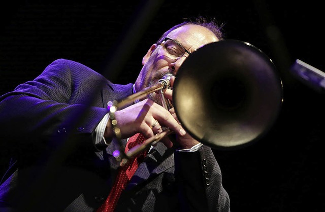 Ray Ashby sorgte im Jazzclub fr ein unvergessliches Jazzerlebnis.   | Foto: Christoph Breithaupt