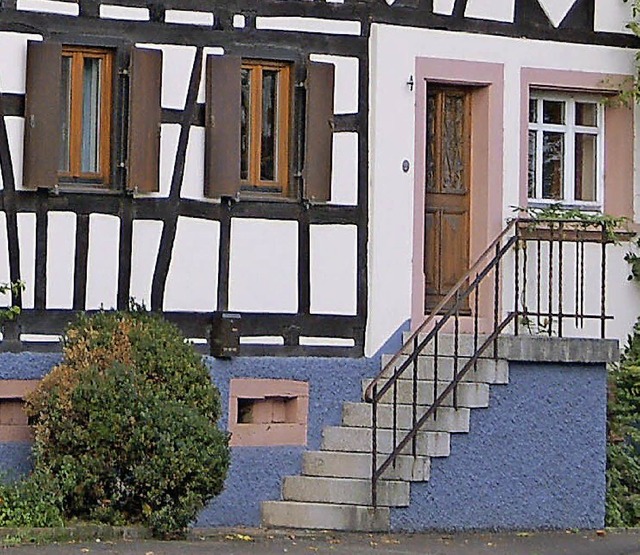 Kulturgut und Kleinod: das Frsterhaus in Reute   | Foto: Pia Grttinger