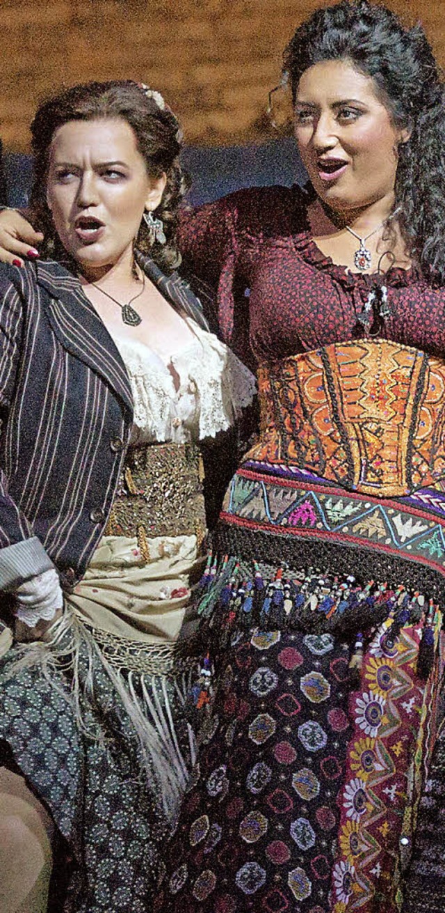 Anita Rachvelishvili (rechts) als Carmen   | Foto: Metropolitan Opera