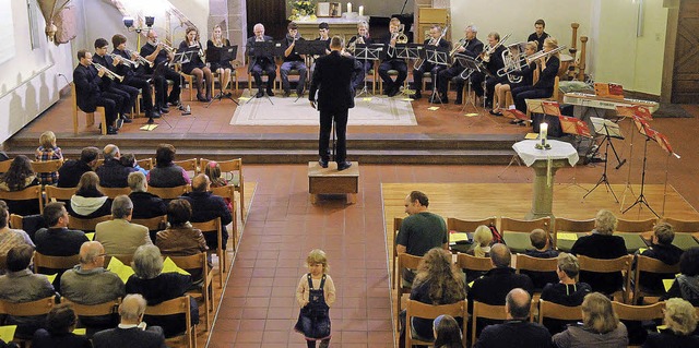 Zahlreich waren Zuhrer zum Konzert des Posaunenchors Friesenheim gekommen.   | Foto: wolfgang knstle