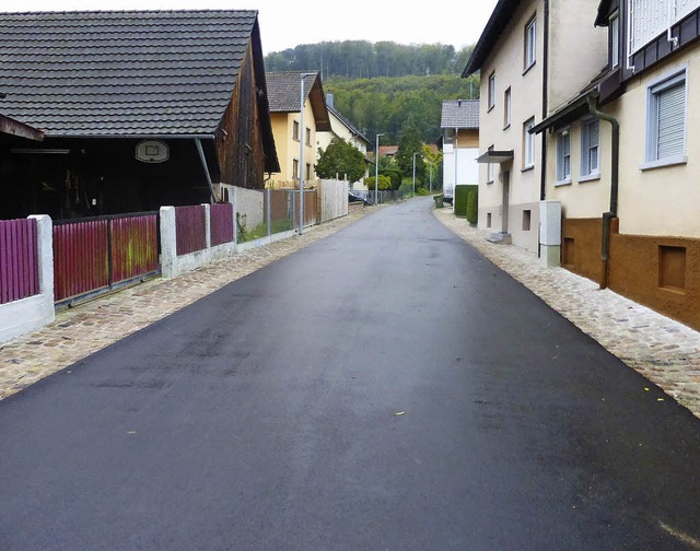 Die Weilerfeldstrae in Sulz ist saniert.   | Foto: Stadt