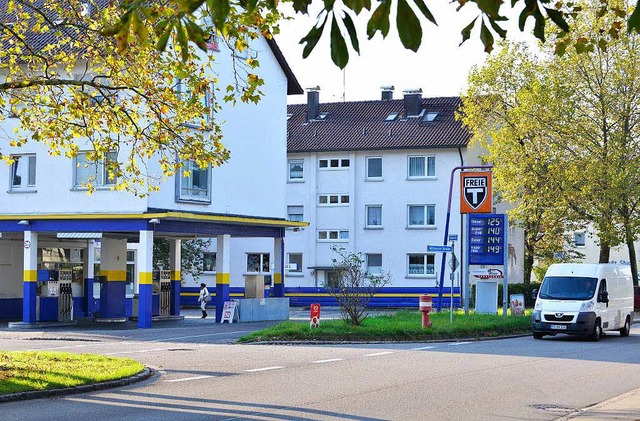 Fataler Irrtum: Diesel statt Benzin ka...Freien Tankstelle in Freiburg-Mooswald  | Foto: Michael Bamberger