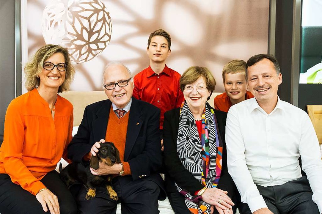 Paradebeispiel einer Unternehmerfamili...Elias, Maria-Charlotte, Felix, Philipp  | Foto: Schoenen