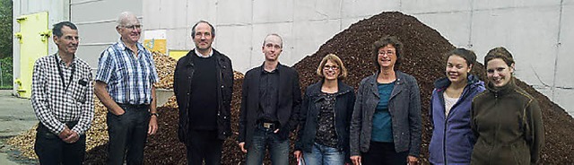 Exkursion zur Biomassevergrungsanlage in Pratteln.   | Foto: agendagruppe