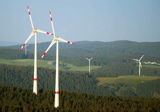 Windkraft als kostengnstige Energiequelle &#8211; auch am Kandel.  | Foto: dpa