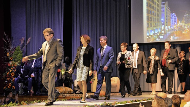 Mode auf dem Laufsteg im Neuenburg Stadthaus von business <ppp></ppp>  | Foto: sigrid umiger